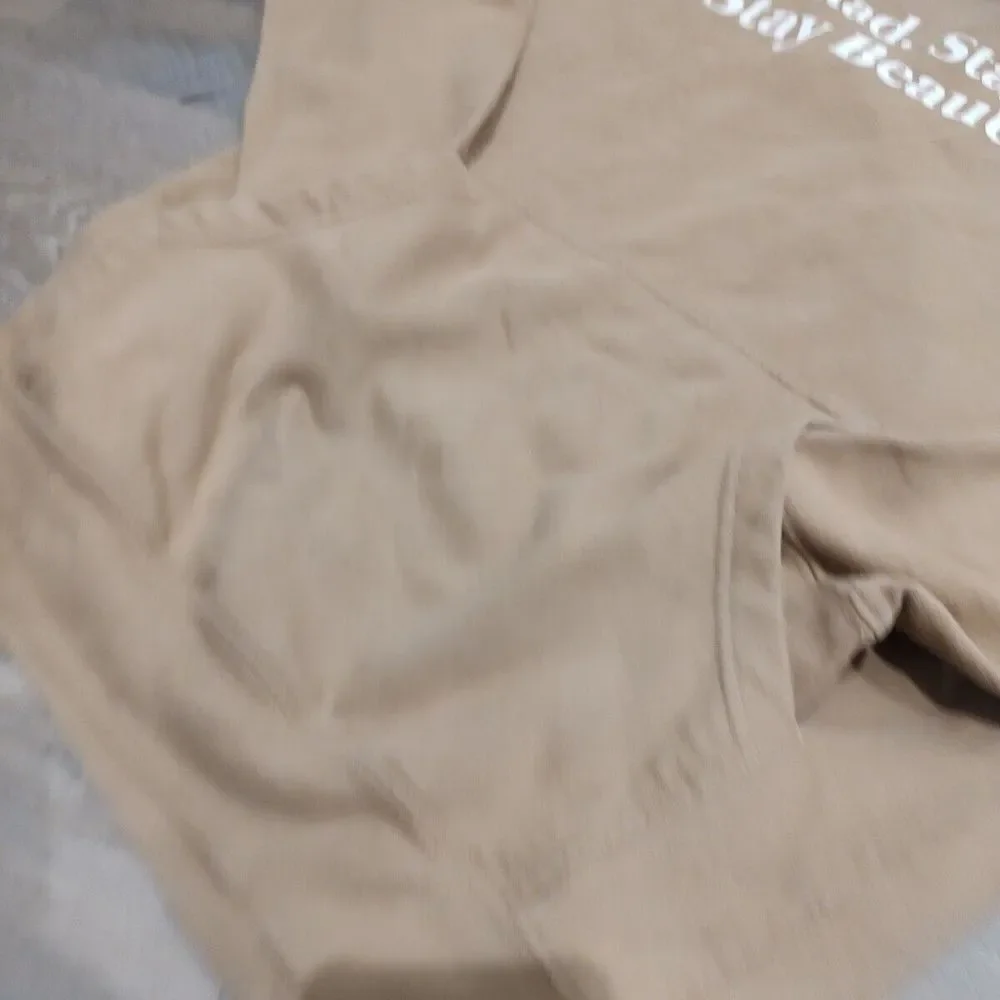 Fanjoy Unisex Hoodie Sweatshirt Small Brown‎ Long Sleeve Acacia Kersey Merch - Picture 3 of 6
